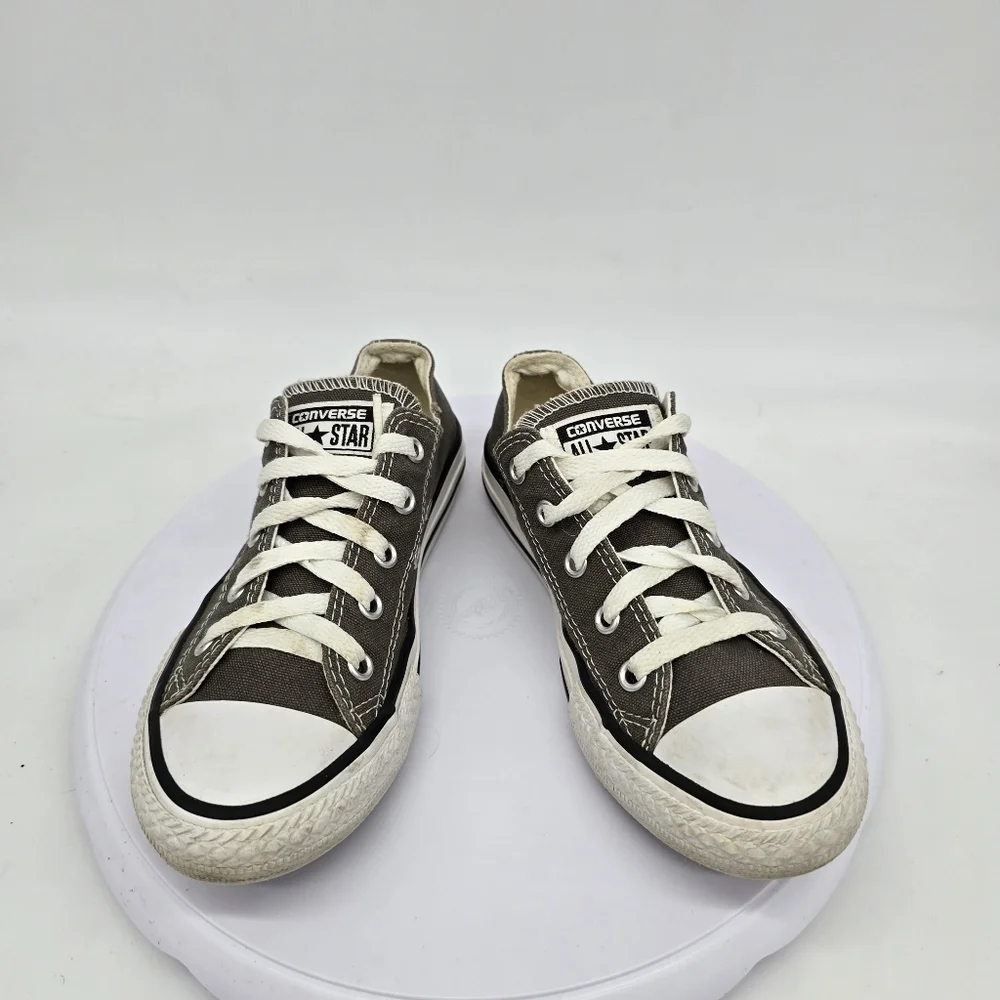 Converse Shoes Youth 1 Chuck Taylor All Star Lo Canvas Dark Grey
